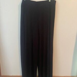 JM Collection Black Wide leg pants, size XL